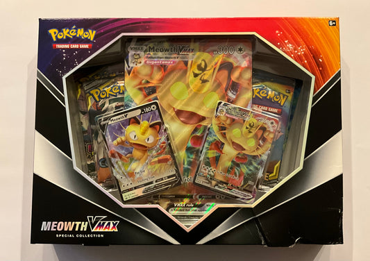 Pokémon Meowth VMAX Special Collection Sealed English TCG Box