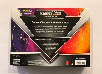 Pokémon Meowth VMAX Special Collection Sealed English TCG Box