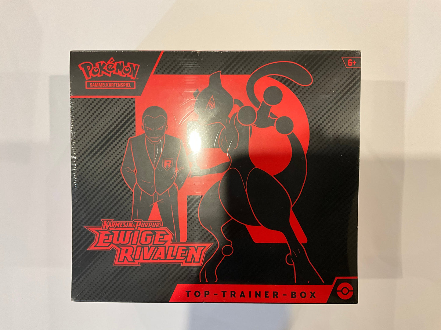 Pokémon Ewige Rivalen Top Trainer Box ETB Deutsch OVP Sealed TCG Sammelbox