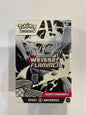Pokémon Karmesin & Purpur Weisse Flammen Booster Bundle Deutsch 6 Booster OVP Sealed TCG Sammelbox )