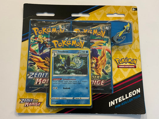 Pokémon Zenit der Könige Intelleon Pin-Kollektion Deutsch OVP Sealed | Pokémon TCG