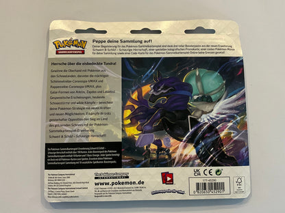 Pokémon Schwert & Schild – Schaurige Herrschaft 3er Blister Relaxo Deutsch OVP Sealed | Pokémon TCG