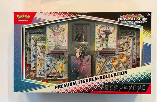 Pokémon Prismatische Entwicklungen Premium-Figuren-Kollektion Deutsch OVP Sealed | Pokémon TCG