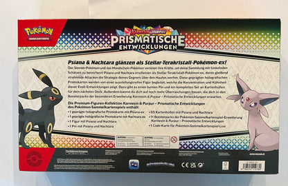 Pokémon Prismatische Entwicklungen Premium-Figuren-Kollektion Deutsch OVP Sealed | Pokémon TCG