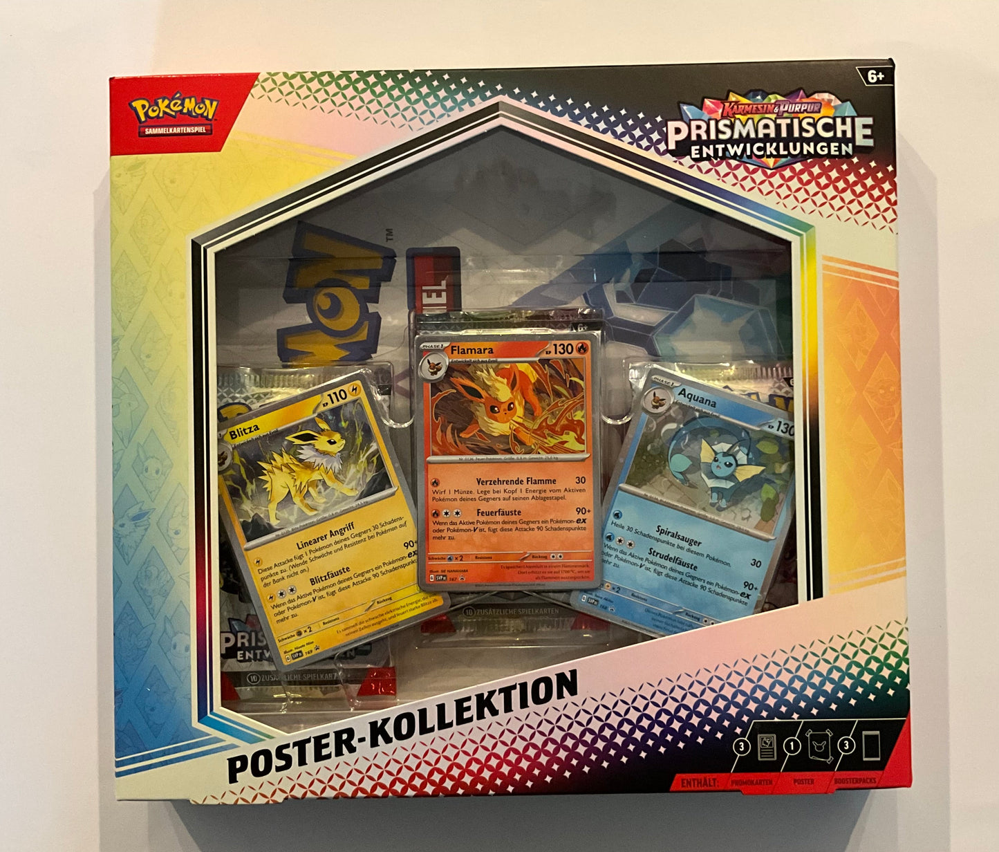 Pokémon Karmesin & Purpur – Prismatische Entwicklungen Poster-Kollektion Deutsch OVP Sealed | Pokémon TCG