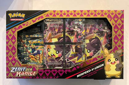 Pokémon Zenit der Könige Morpeko-V-UNION Premium-Kollektion Deutsch OVP Sealed | Pokémon TCGie)