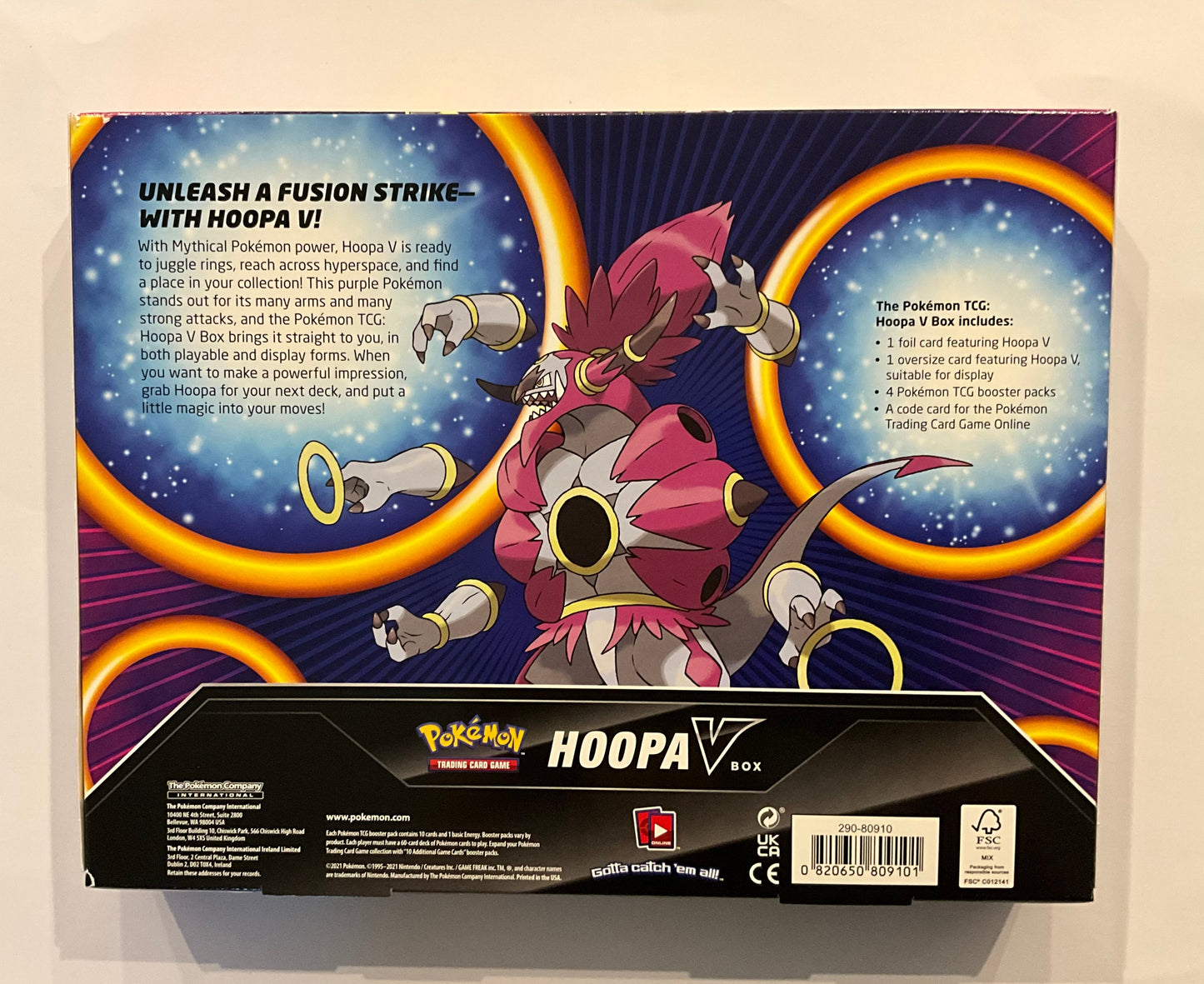 Pokémon Hoopa V Box Englisch OVP Sealed | Pokémon TCG