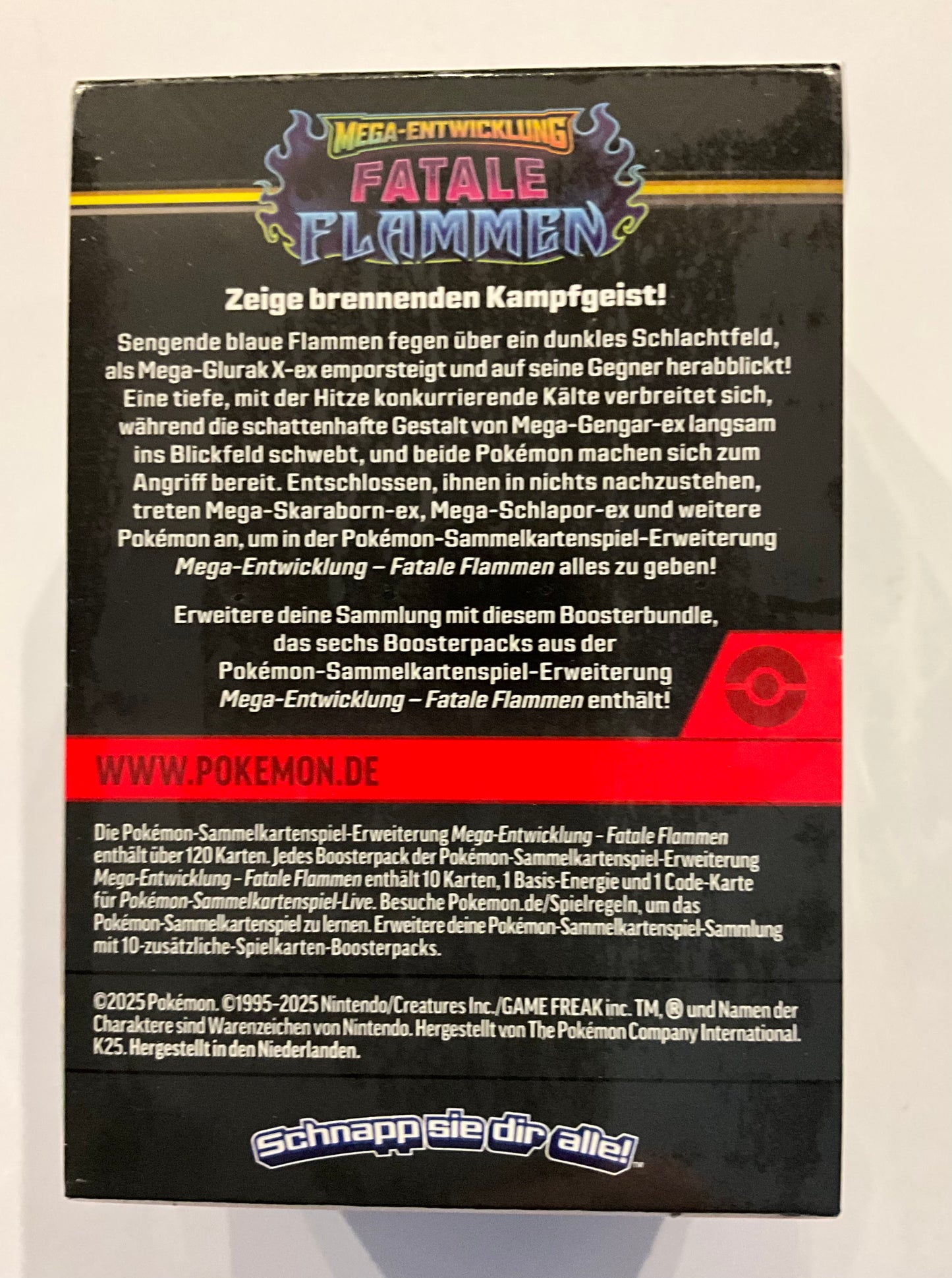 Pokémon Mega-Entwicklung – Fatale Flammen Booster Bundle Deutsch OVP Sealed | Pokémon TCG