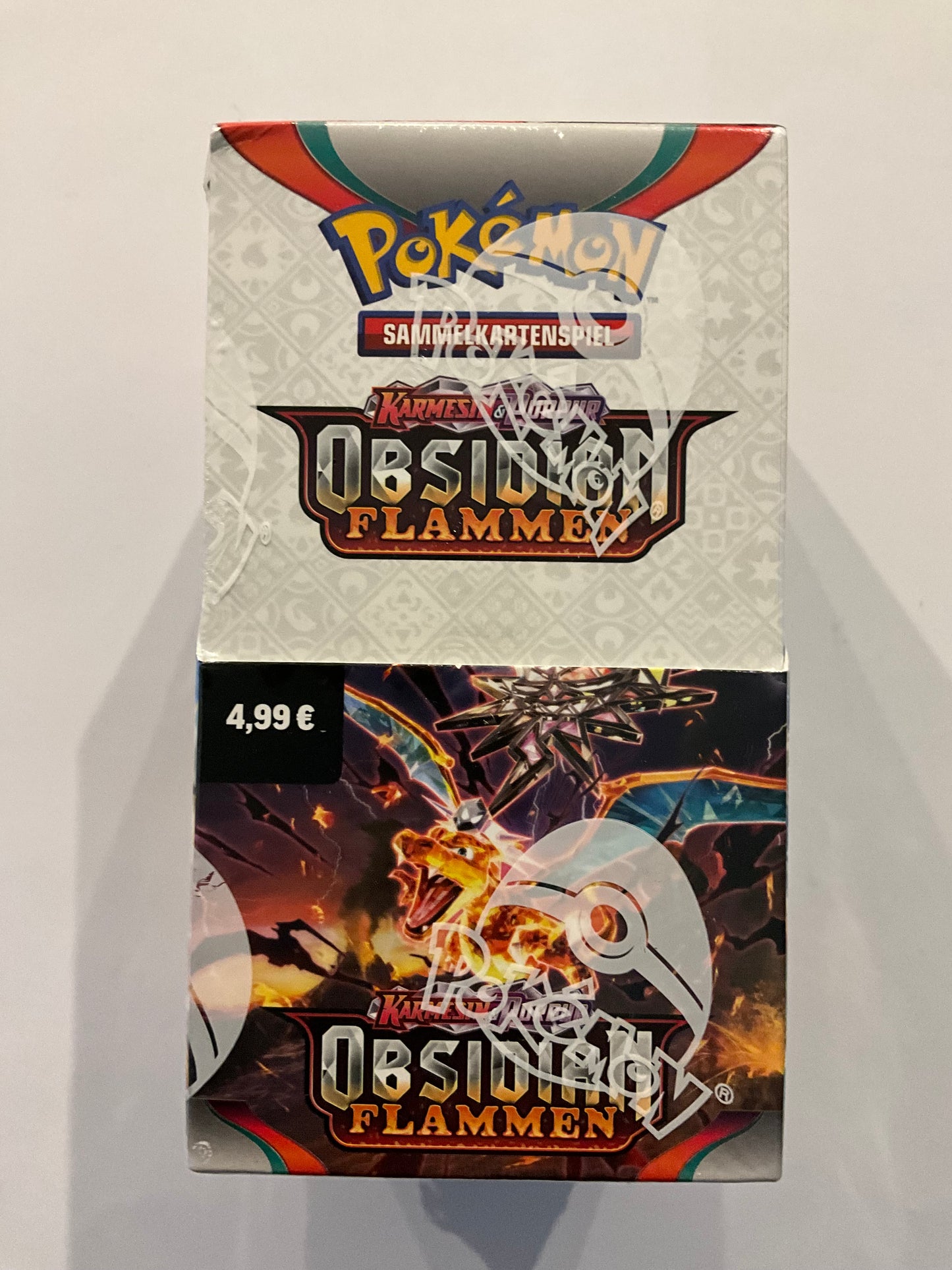 Pokémon Obsidianflammen 18er Display Deutsch OVP Sealed | Pokémon TCG