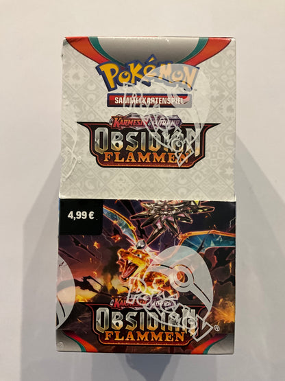 Pokémon Obsidianflammen 18er Display Deutsch OVP Sealed | Pokémon TCG