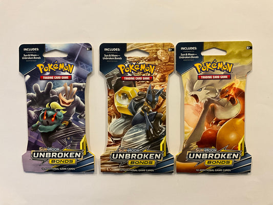 Pokémon Unbroken Bonds Sleeved Booster Pack English Sealed