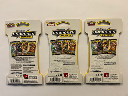 Pokémon Unbroken Bonds Sleeved Booster Pack English Sealed