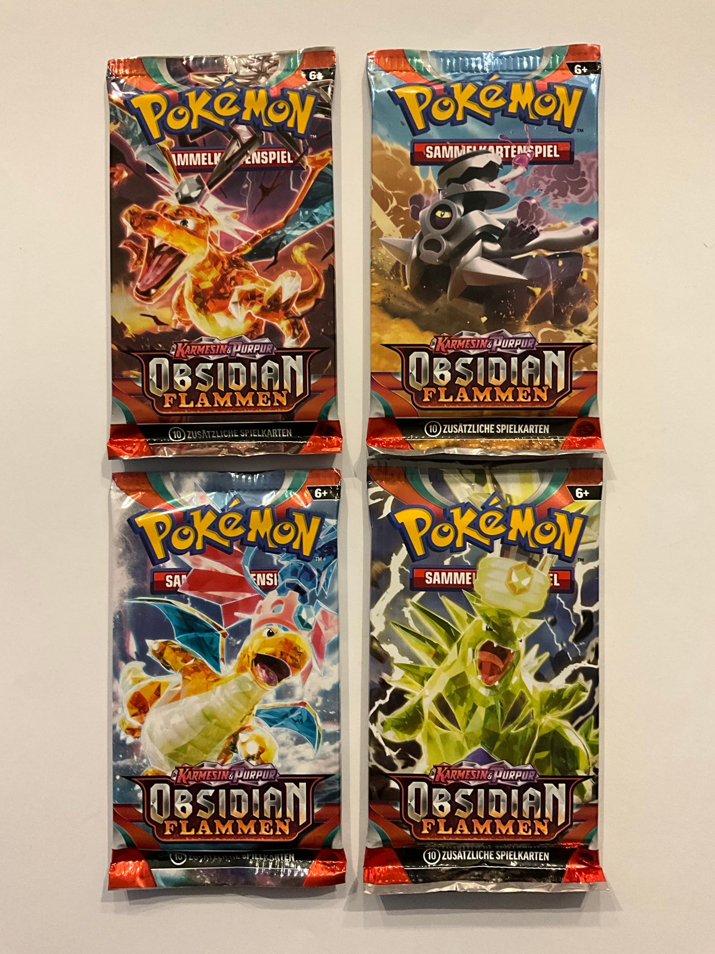 Art Set Bundle Pokémon Karmesin & Purpur – Obsidianflammen Booster Deutsch OVP Sealed | Pokémon TCG