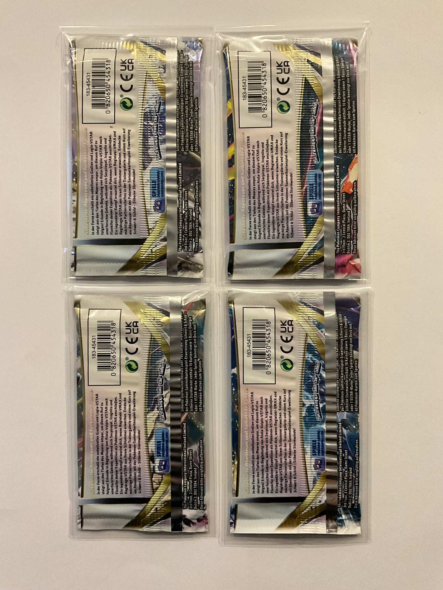 Art Set Bundle Pokémon Schwert & Schild – Silberne Sturmwinde Booster Deutsch OVP Sealed | Pokémon TCG