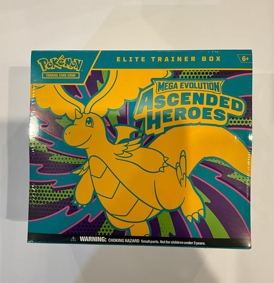 Pokémon Mega-Entwicklung: Erhabene Helden Top-Trainer-Box Englisch – Ns Zekrom Promo & 9 Booster