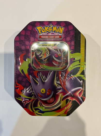 Pokémon Mega-Gengar-ex Tin Deutsch – Promokarte Mega-Gengar-ex & 4 Boosterpacks