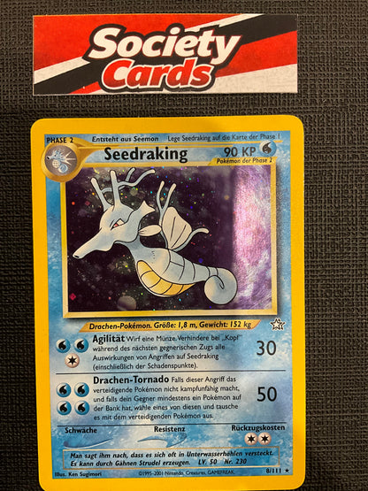 Pokémon Seedraking 8/111 Holo – Neo Genesis (Deutsch)