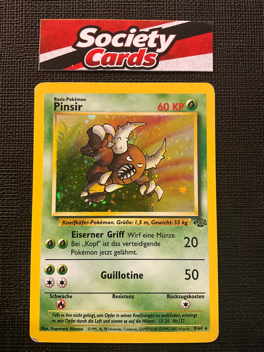 Pokémon Pinsir 9/64 Holo – Dschungel (Deutsch)