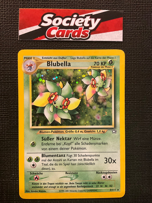 Pokémon Blubella 3/111 Holo – Neo Genesis (Deutsch)