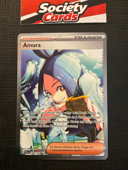 Pokémon Amura 266/193 SIR – Entwicklungen in Paldea (Deutsch)