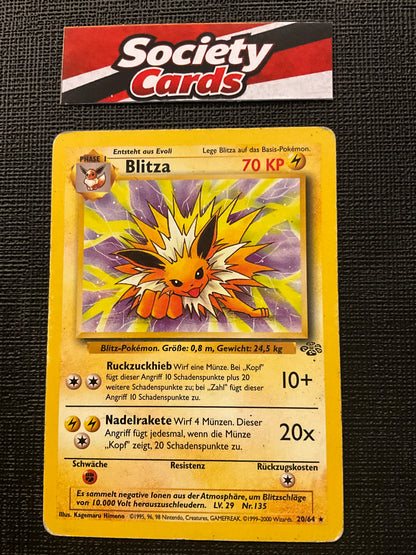 Pokémon Blitza 20/64 – Dschungel (Deutsch)