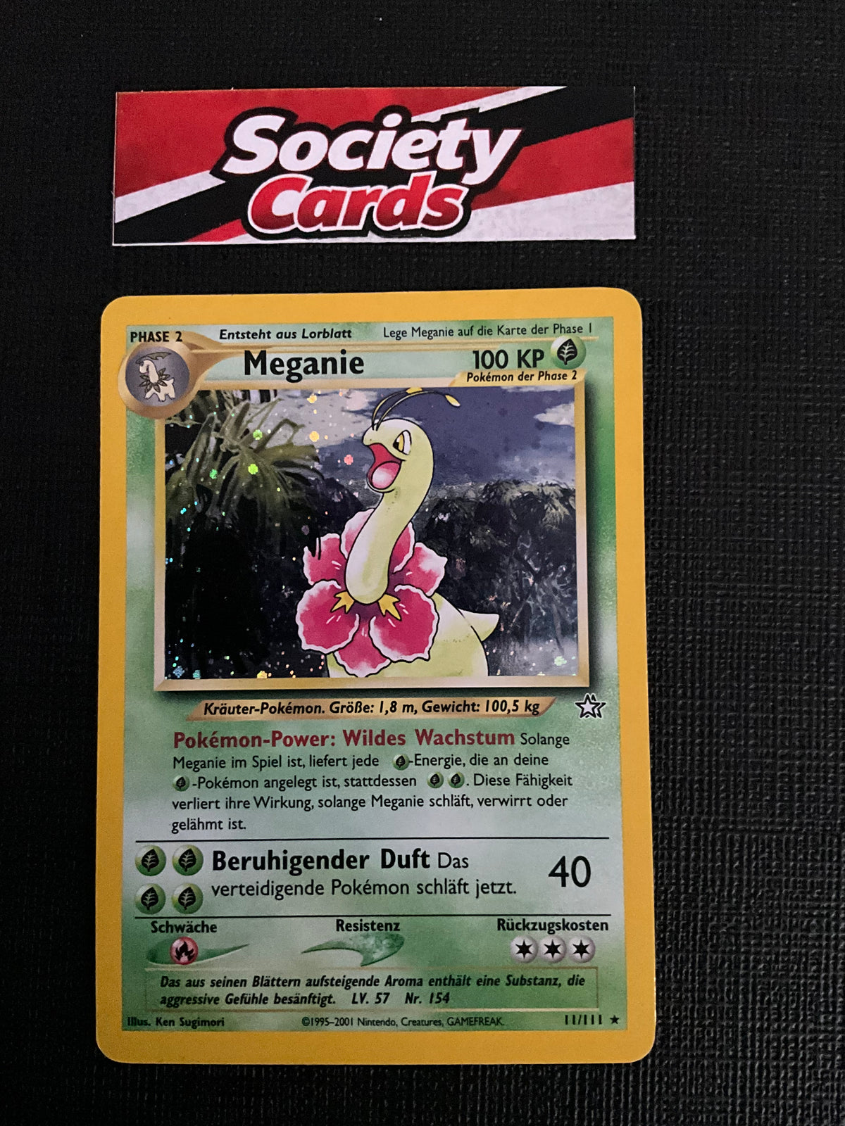Pokémon Meganie 11/111 Holo – Neo Genesis (Deutsch)