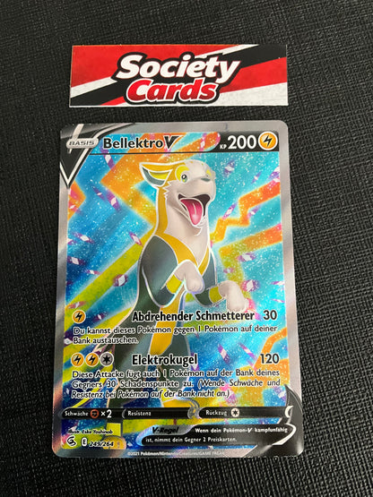 Pokémon Bellektro V 249/264 Ultra Rare – Fusionsangriff (Deutsch)