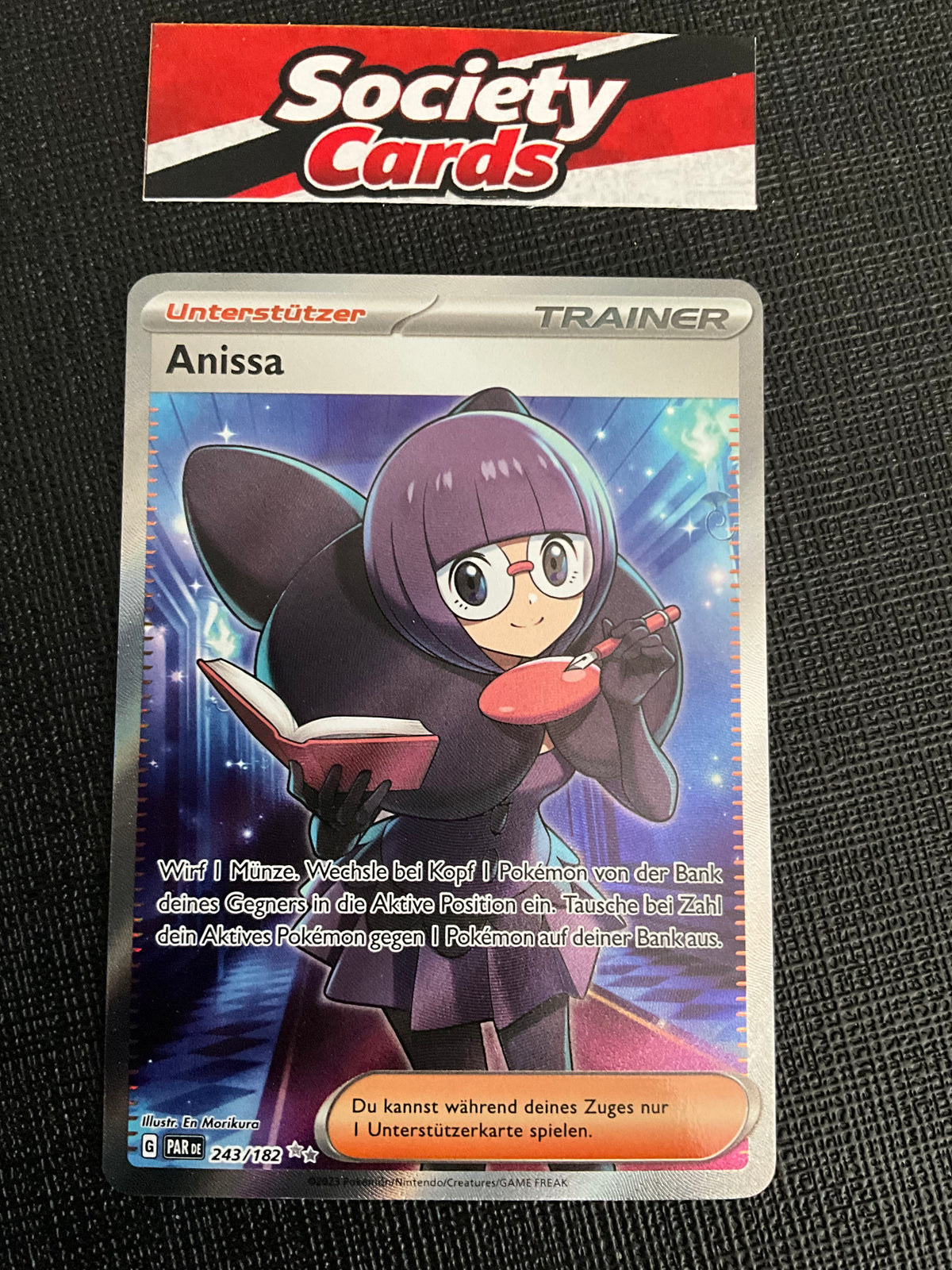 Pokémon Anissa 243/182 Ultra Rare – Paradoxrift (Deutsch)