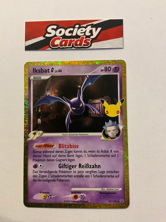 Pokémon Iksbat G 47/127 Reverse Holo – 30 Jahre (Deutsch)