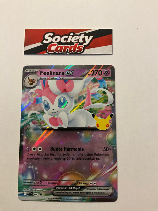 Pokémon Feelinara ex MEP 100 Promo – Mega-Entwicklung (Deutsch)
