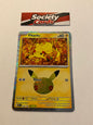 Pokémon Pikachu 035/128 Holo – Nr. 13/30 – 30 Jahre (Deutsch)