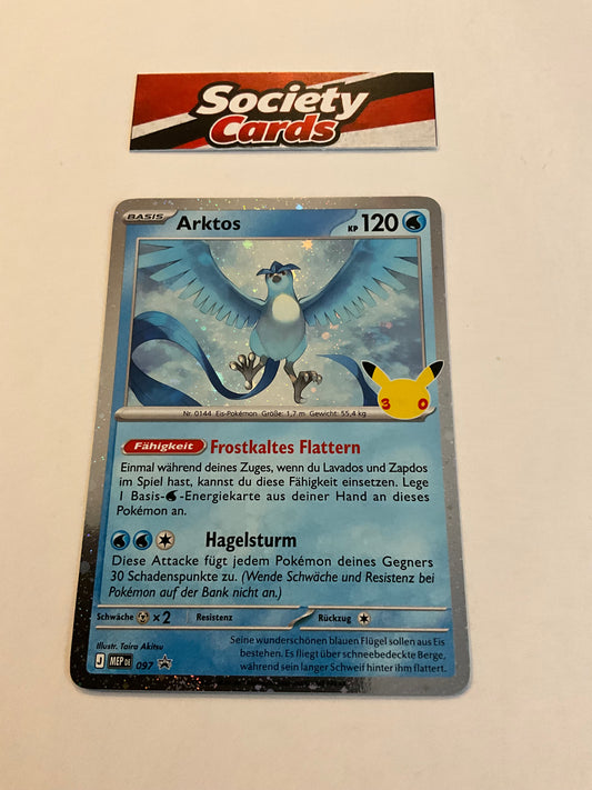 Pokémon Arktos 097 Promo Holo – Mega-Entwicklung (Deutsch)