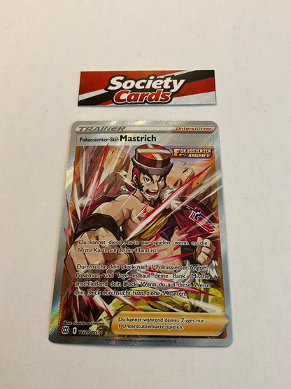Pokémon Fokussierter-Stil-Mastrich TG28/TG30 Full Art – Astralglanz (Deutsch)