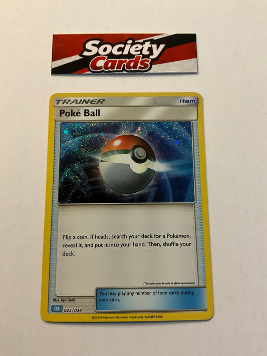 Pokémon Poké Ball 023/034 Holo – Pokémon TCG Classic (Englisch)