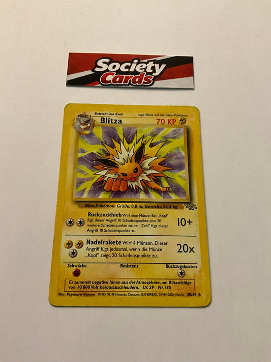Pokémon Blitza 20/64 Rare – Dschungel (Deutsch)