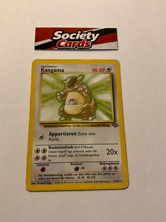 Pokémon Kangama 21/64 Rare – Dschungel (Deutsch)