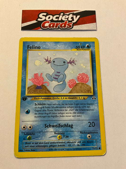Pokémon Felino 71/75 1. Edition – Neo Entdeckung (Deutsch)