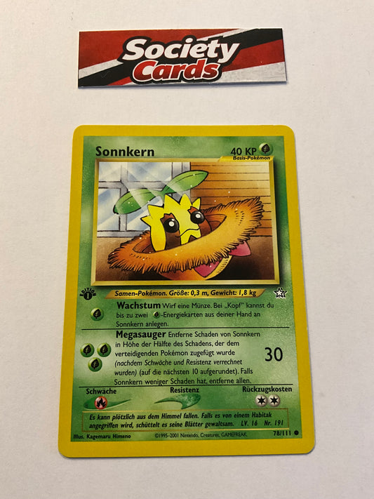Pokémon Sonnkern 78/111 1. Edition – Neo Genesis (Deutsch)