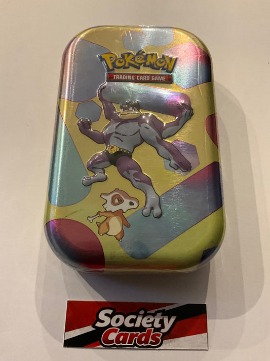 Pokémon Karmesin & Purpur – 151 Mini-Tin Machomei (Deutsch)