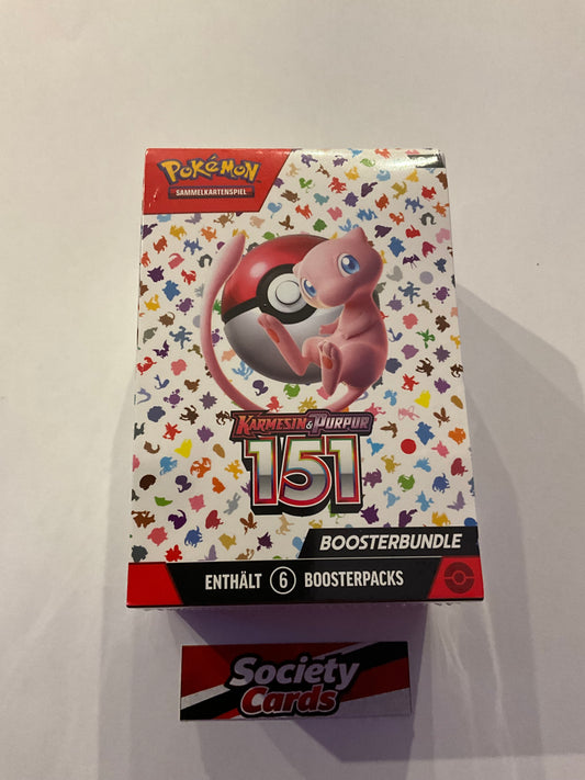 Pokémon Karmesin & Purpur – 151 Booster Bundle (Deutsch)