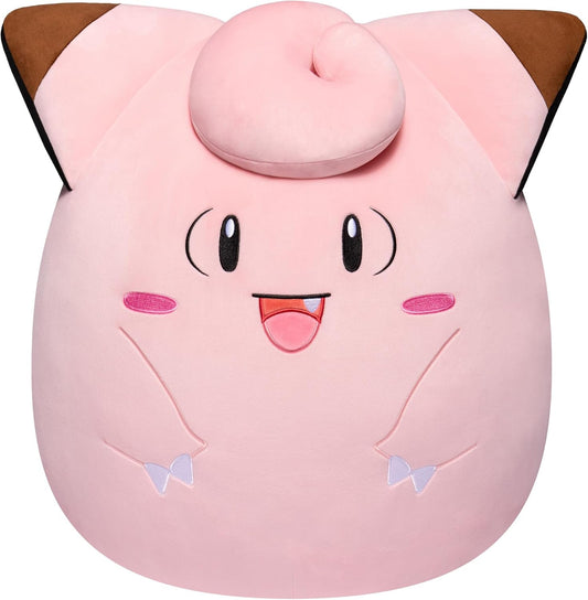 Pokémon Squishmallows Piepi (Clefairy) Plüschtier – ca. 35 cm