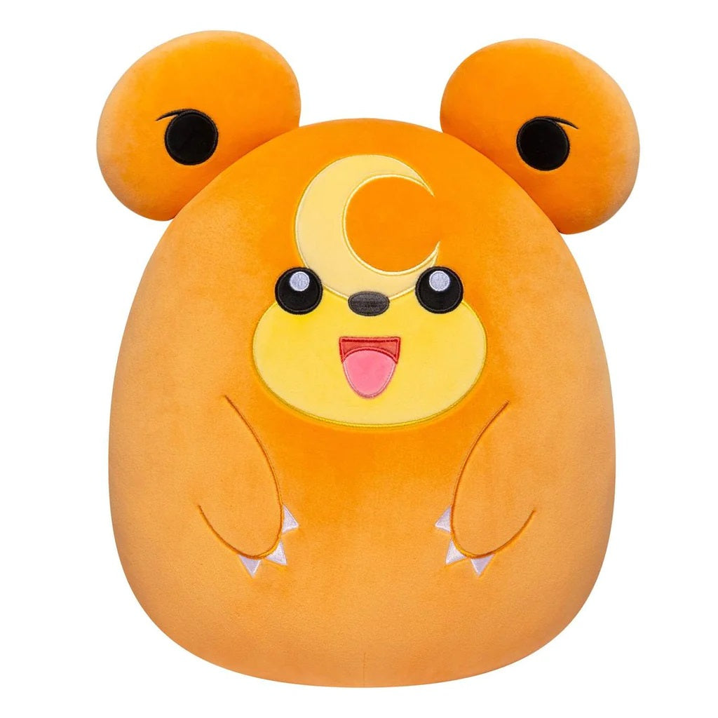 Pokémon Squishmallows Teddiursa Plüschtier – 25 cm